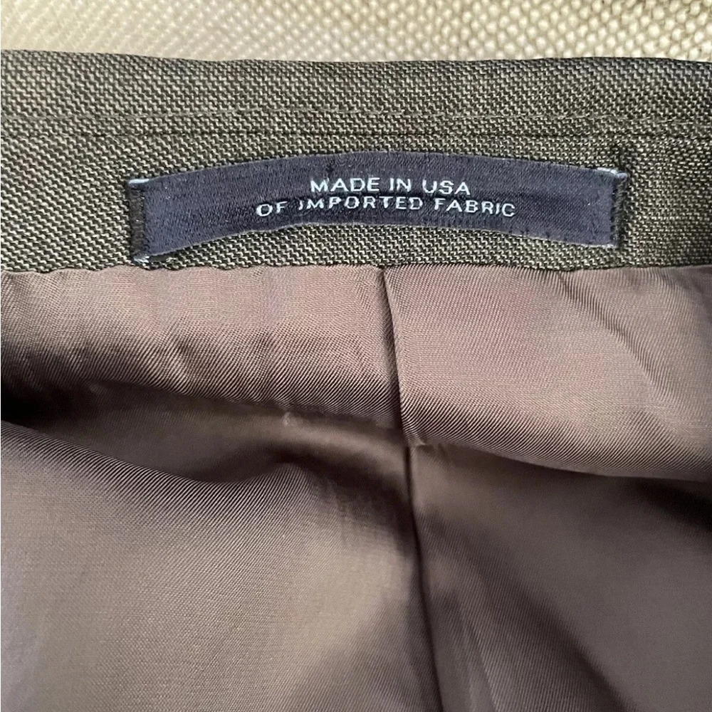 JOSEPH‎ ABBOUD Made in USA Vintage Wool 2-Button Suit in Everyday Gray Size 44 L